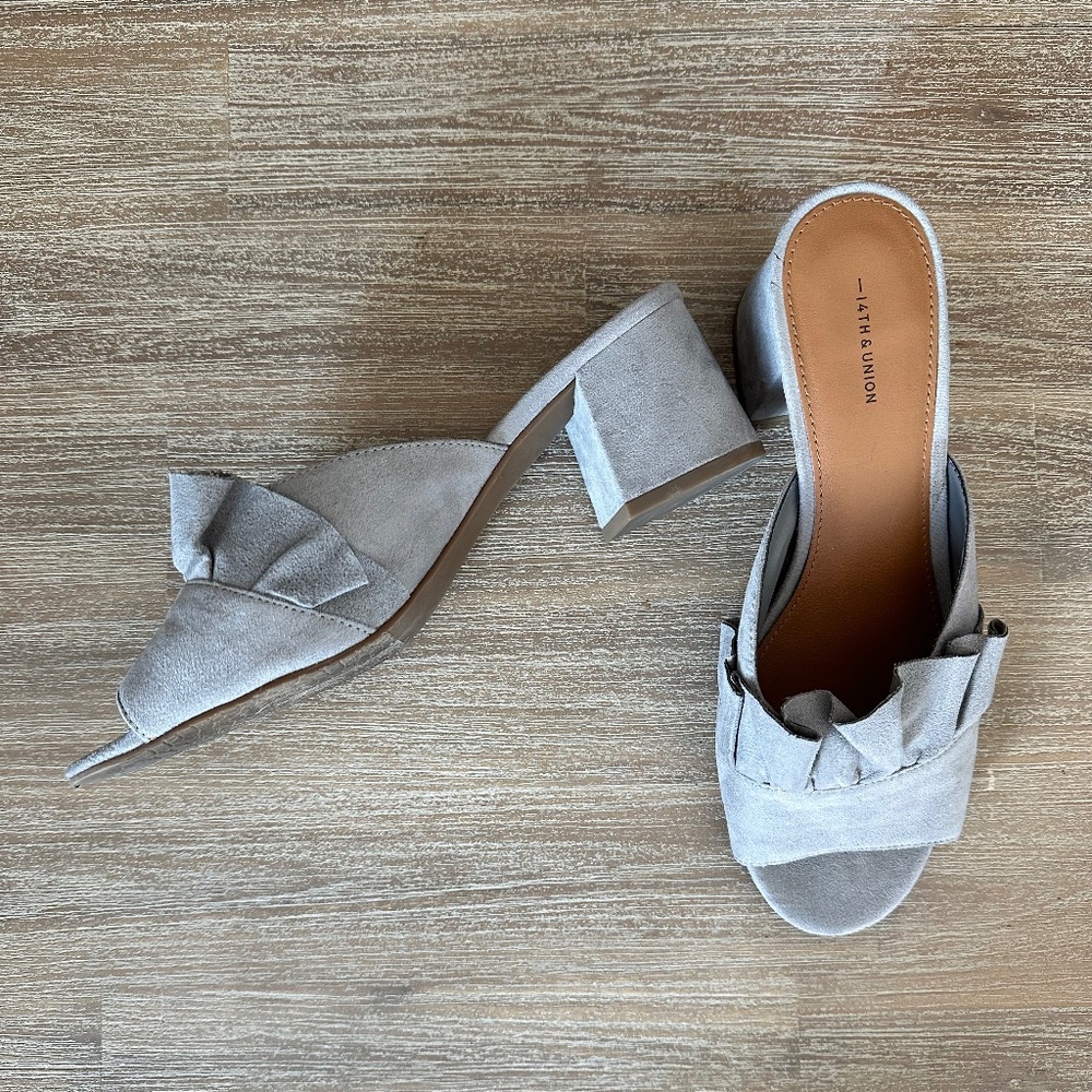 14th and Union slide heel